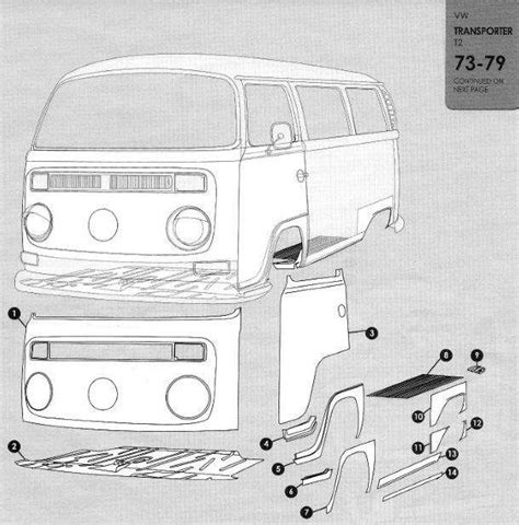 1978 vw bus sheet metal|1978 VW bus parts.